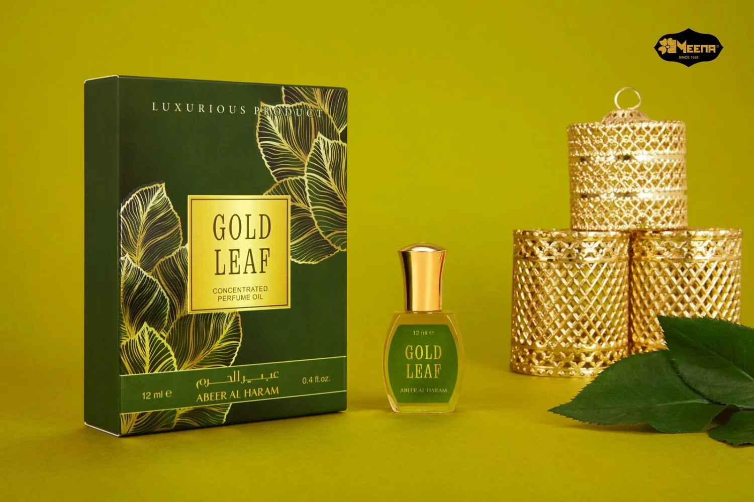 Gold Leaf — Luxury Attar (12 ml)