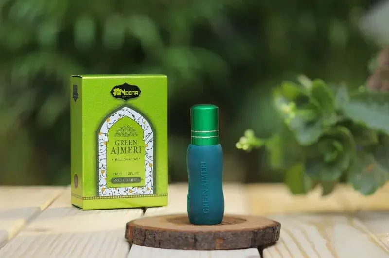 Green Ajmeri — Noor Series Attar (6 ml)